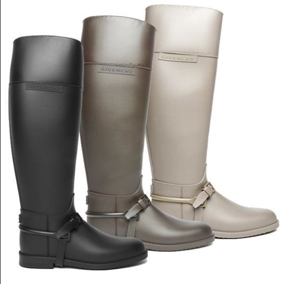givenchy rubber boots